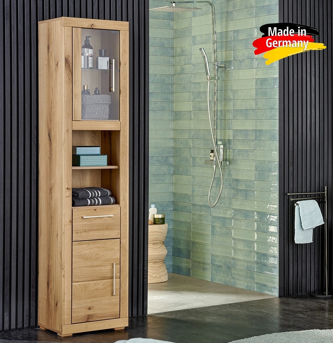 Vysoká skříň z masivu divoký dub Berlin Germany