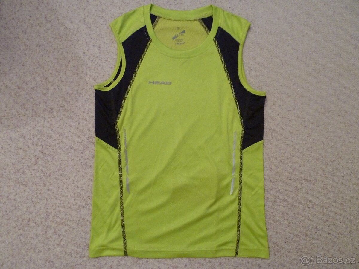 Dětské funkční triko (tílko) HEAD vel. 140-146 cm