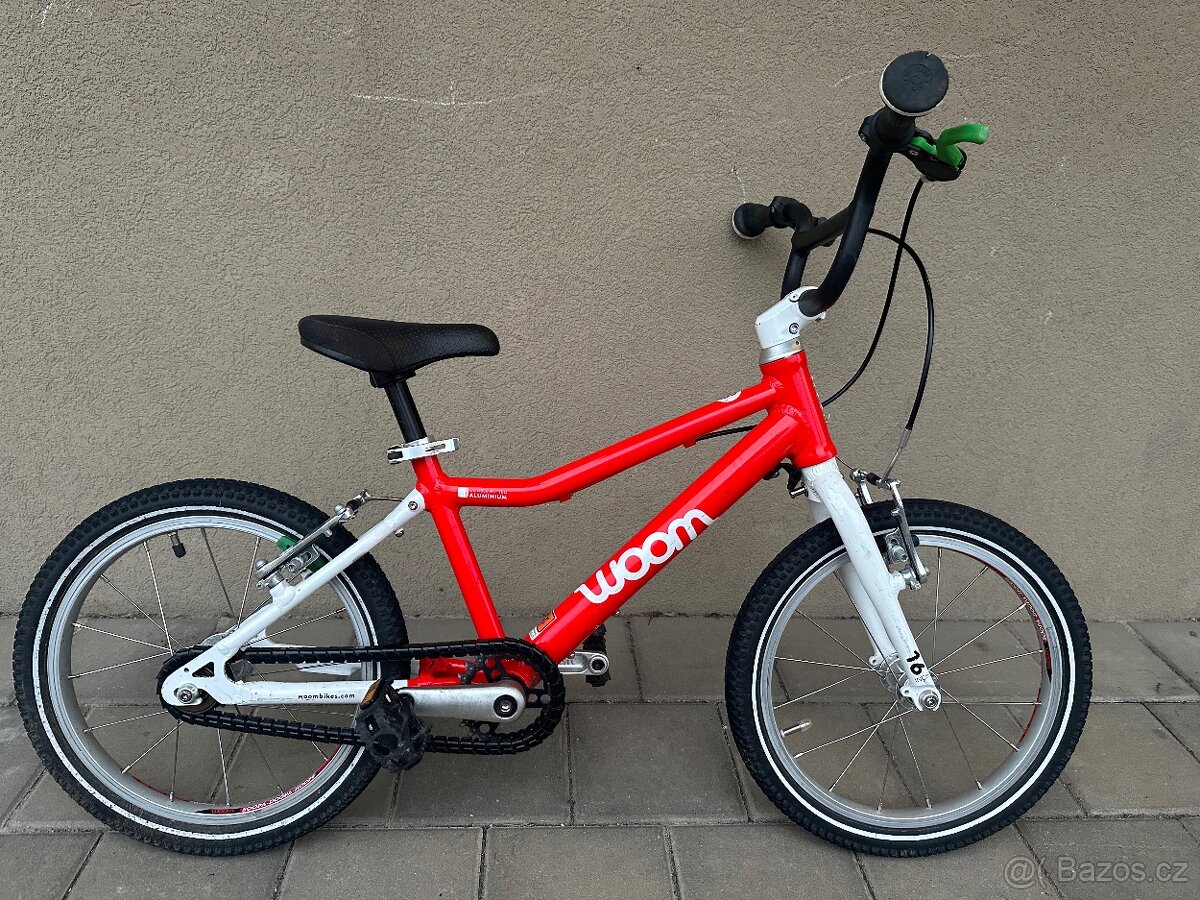 Woom 3 červená, 16”