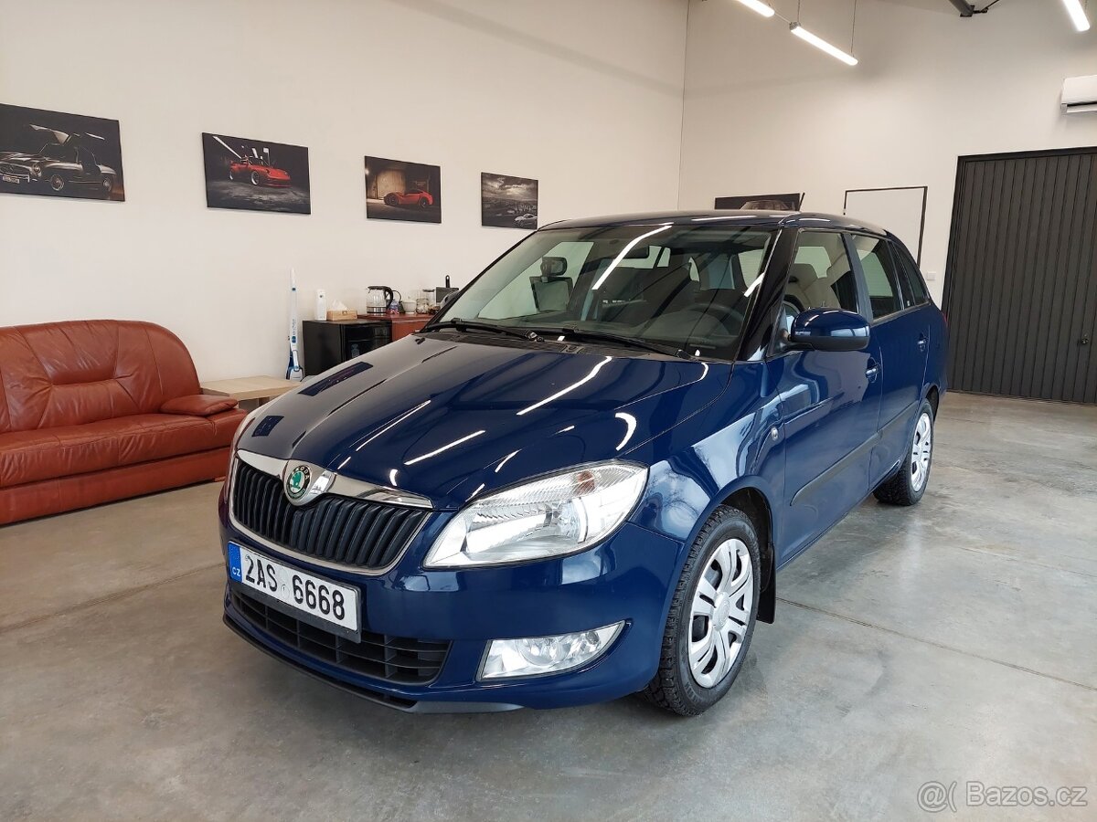 Škoda Fabia kombi 1.2 TSI 63 kW pravidelný servis ČR