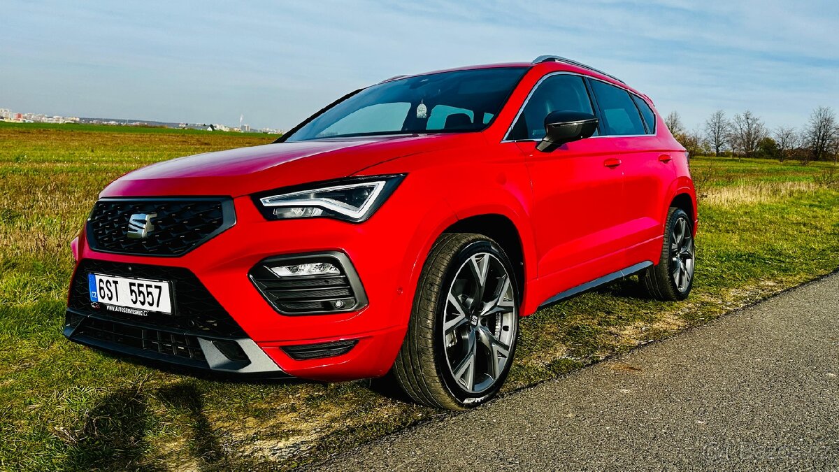 Seat Ateca FR 2021, 1.5 110kw 42000km, záruka 8/25