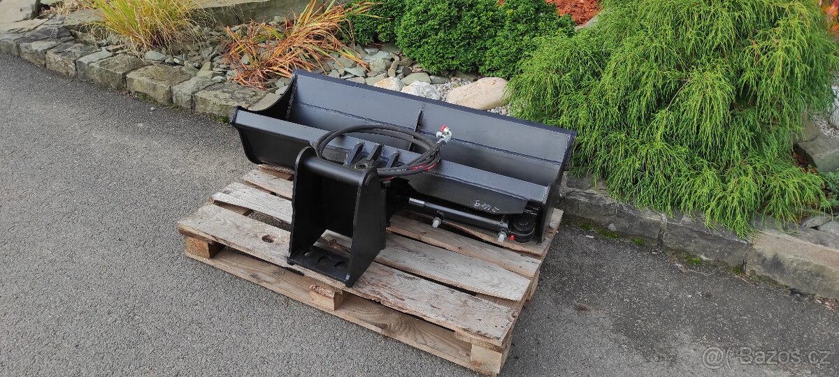 hydraulická svahovka šíře 120cm, uchycení Lehnhoff MS03