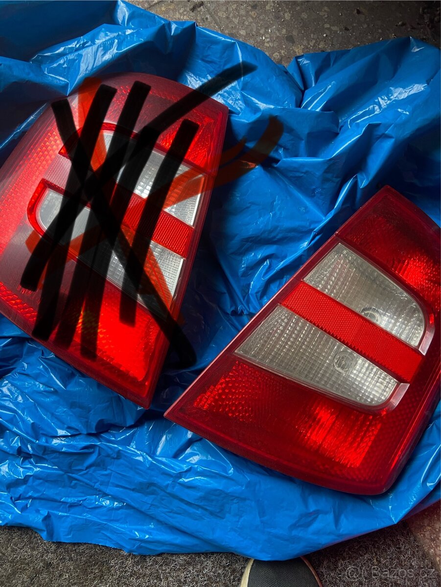 Zadní světla Škoda Fabia 1