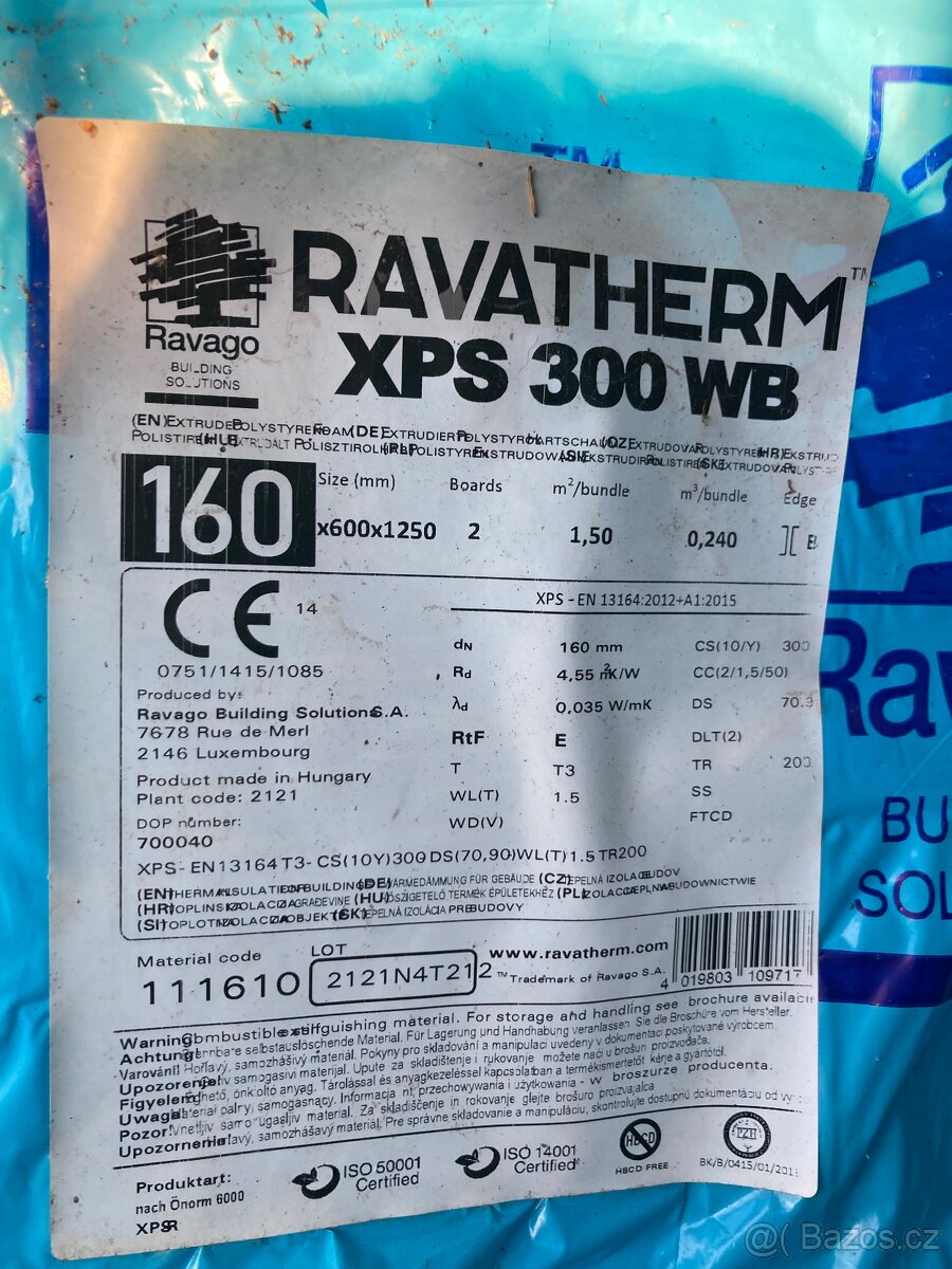 Xps 160mm