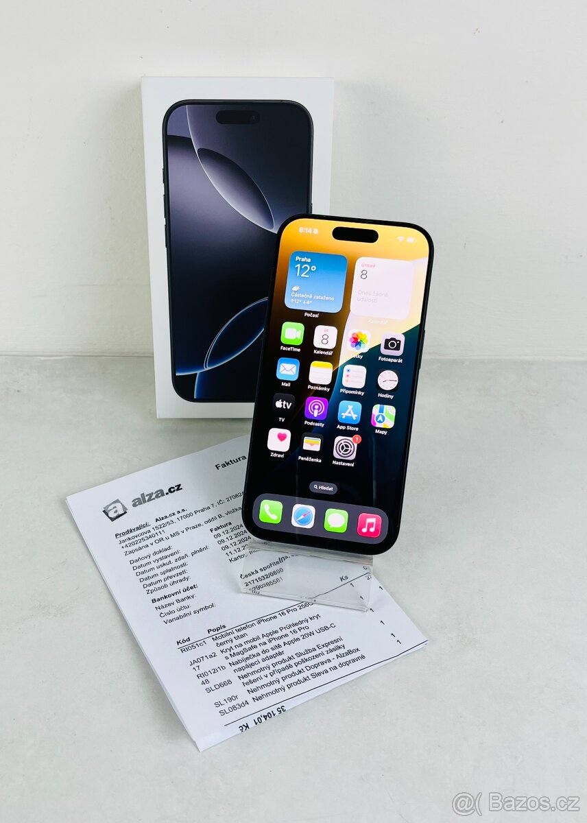 Apple iPhone 16 Pro, Záruka 12/2026