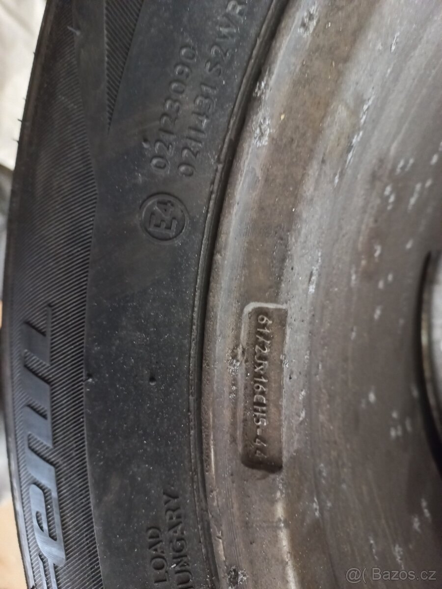Rezervní kolo na Peugeot 407