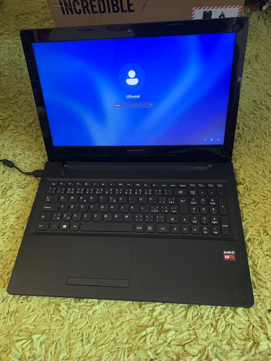 Lenovo G50-45 | 12GB RAM | SSD 256GB + 500GB HDD | 4 jádra |