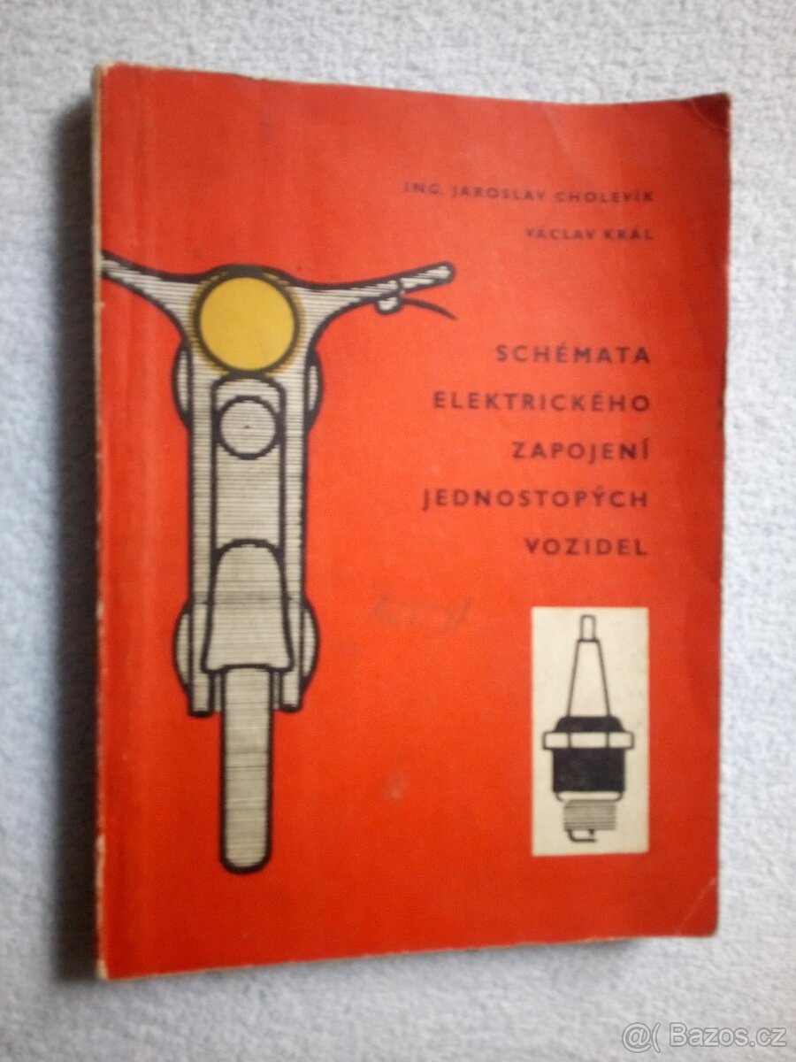 Schémata el. zapojení jednostopých vozidel 1968