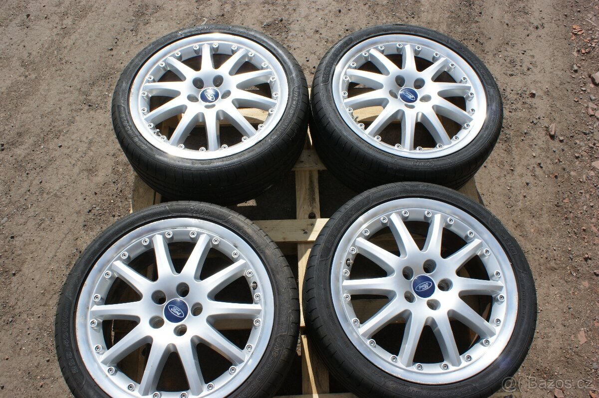 R18 alu kola originál Ford letni pneu