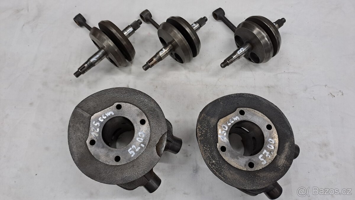 Čz 125 c, 150 c (351/352) originállní díly
