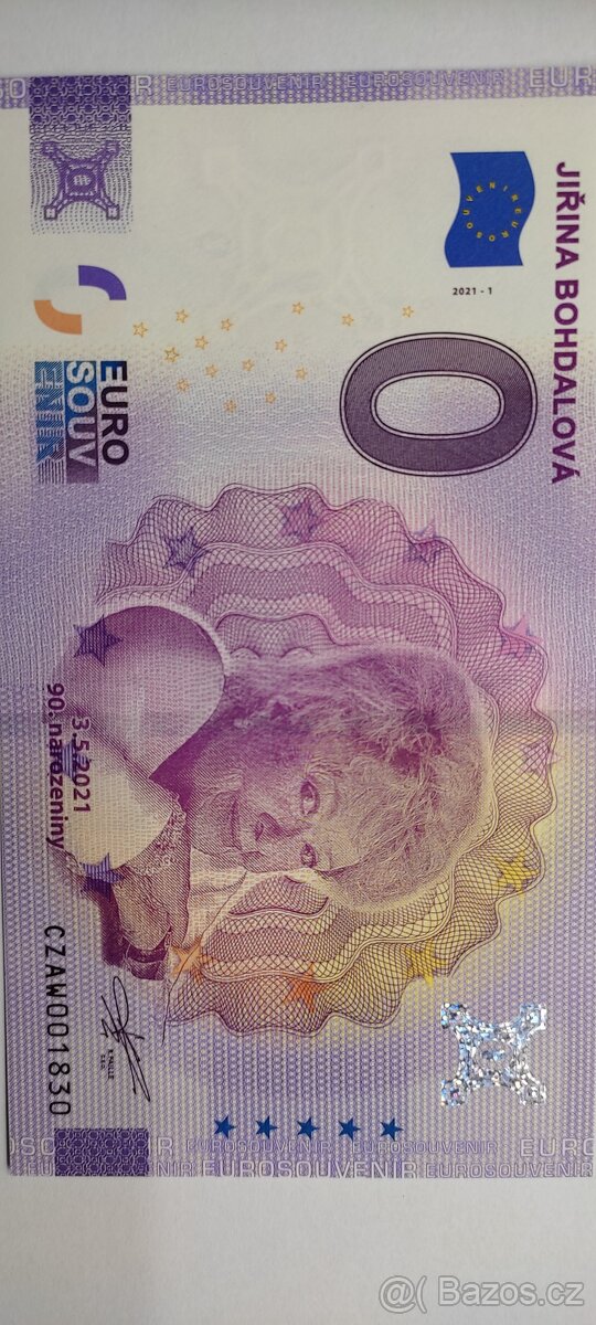 Bankovka Bohdalová