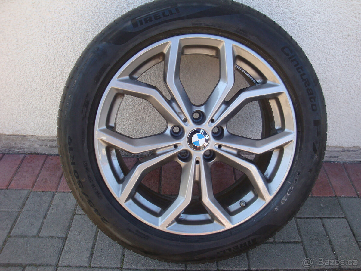 Alu kola letní pneu BMW G01 G02 X3 X4 PIRELLI 7mm 2021r