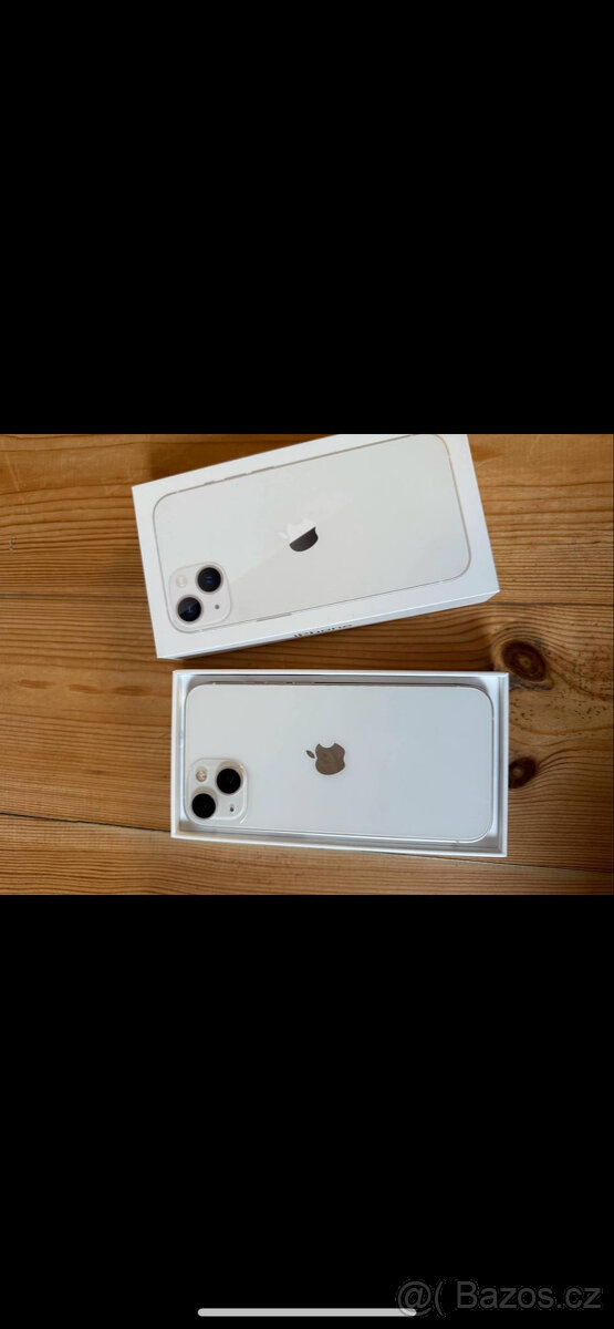 iPhone 13 128Gb Bílý, TOP STAV