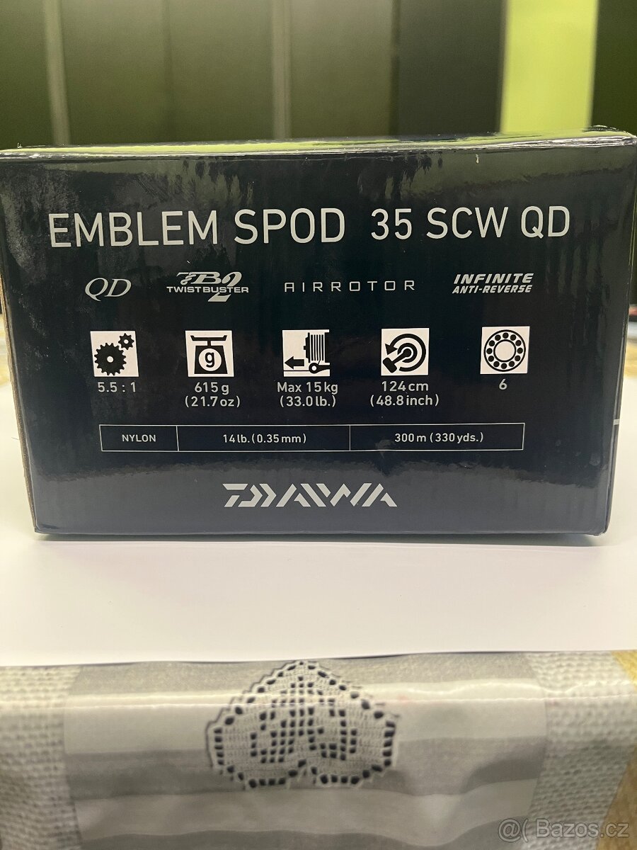 Daiwa Emblem spod 35 SCW QD