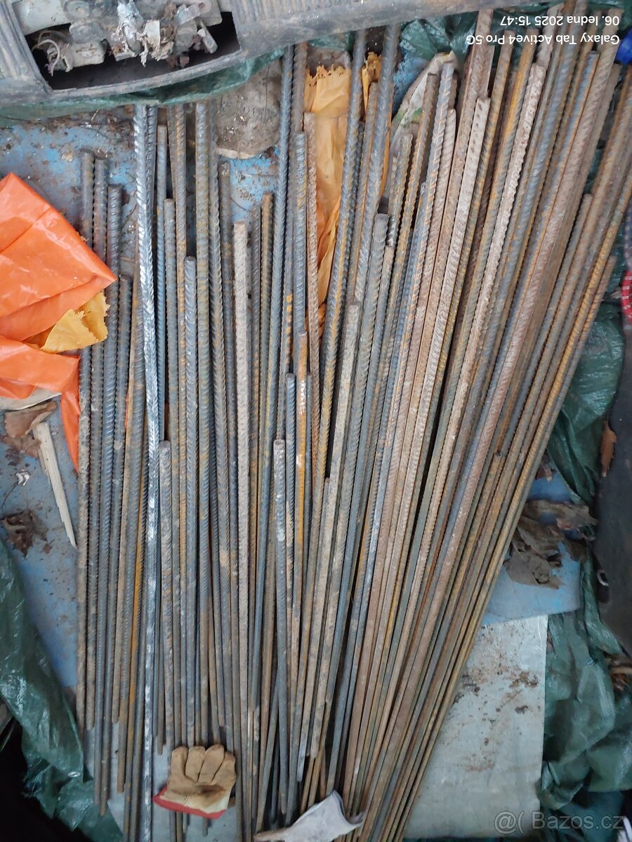 Odřezky roxorů 12 a10 mm