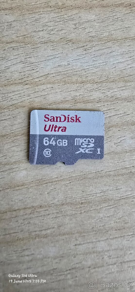 SanDisk Ultra 64GB Micro SD karta