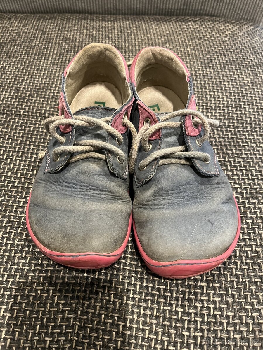 Dětská dívčí obuv vel.28 barefoot