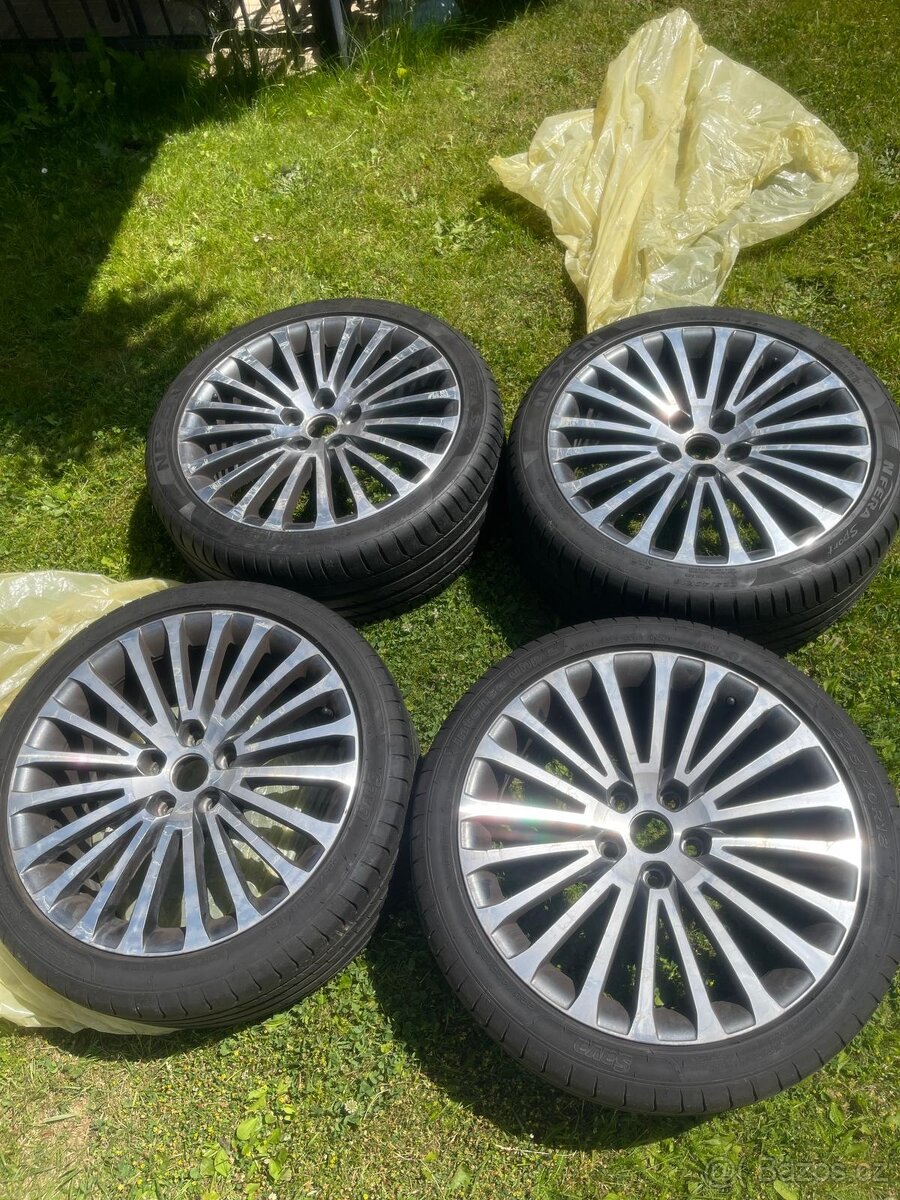 originál alu kola SIRIUS - antracit pro vůz Škoda Superb II