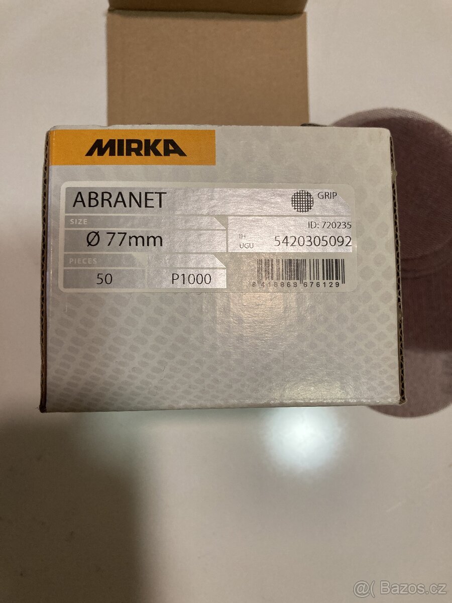 brusný kotouče Mirka