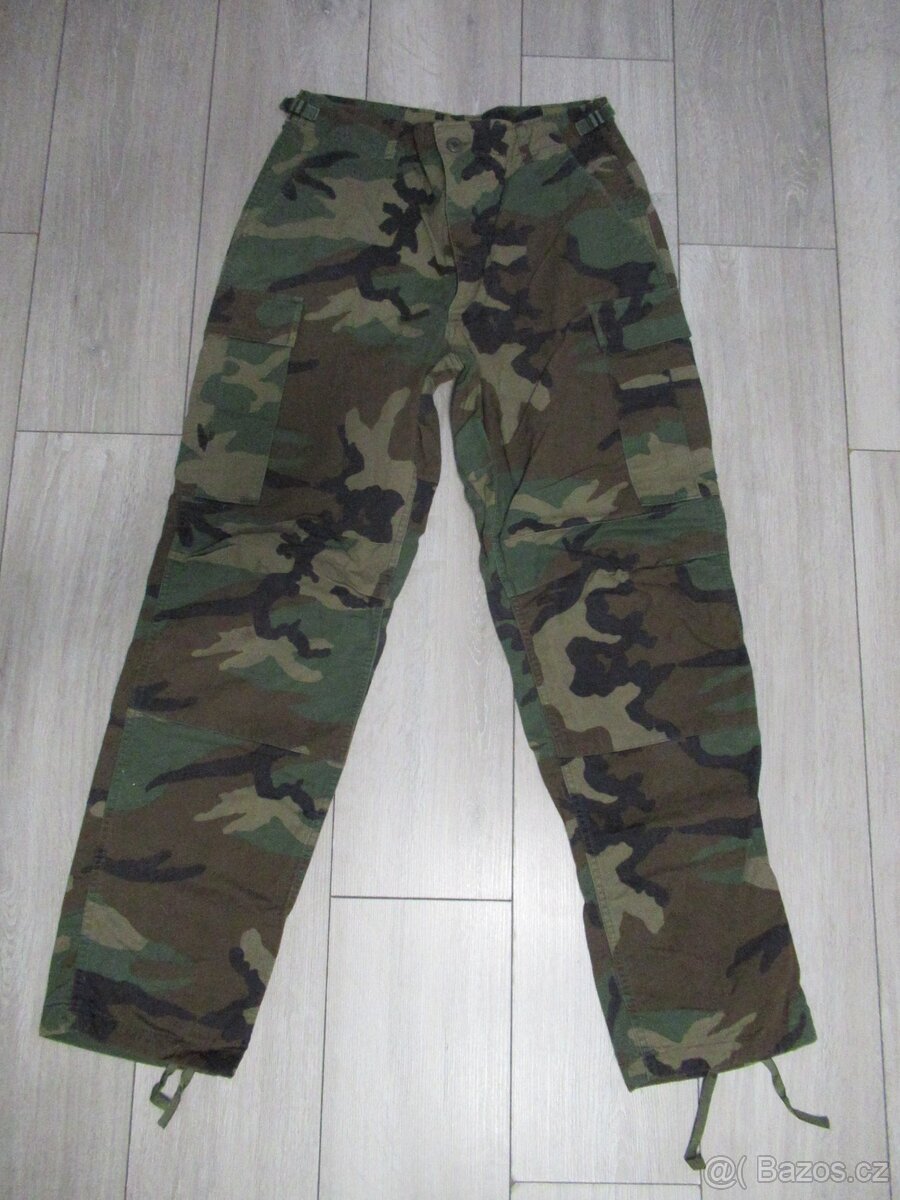 vojenské kalhoty US Army Woodland Medium/Long
