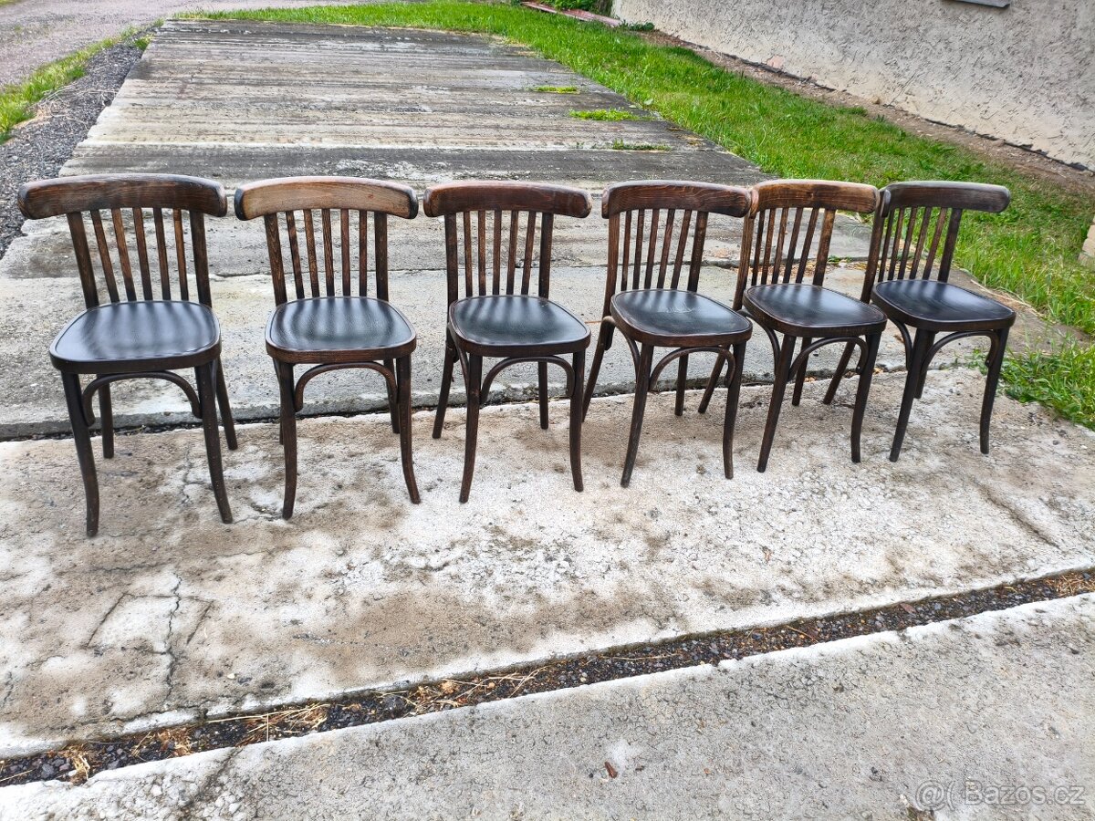 Starožitné židle 6kusů