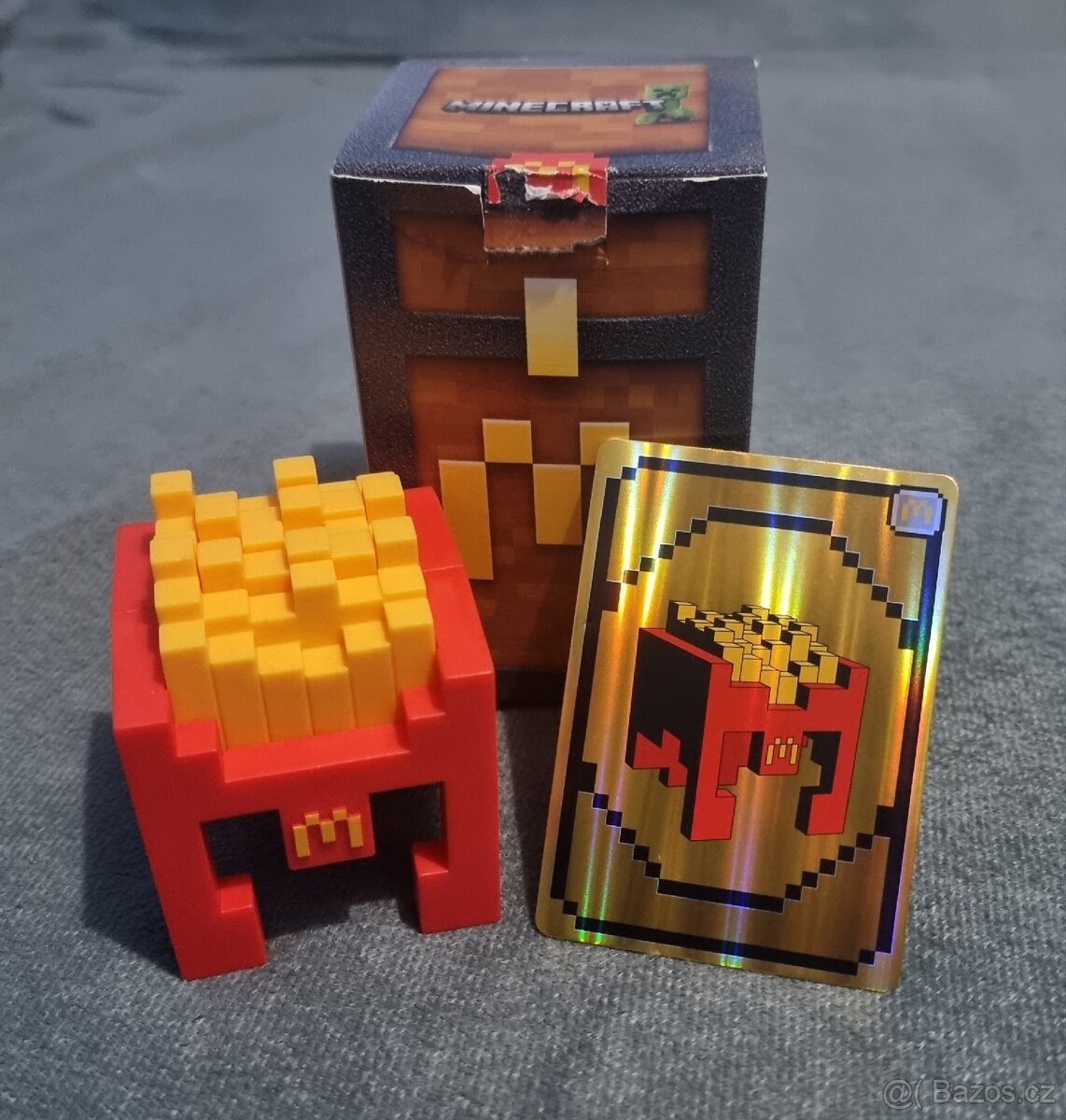 Minecraft Mcdonalds meal Fry-hat
