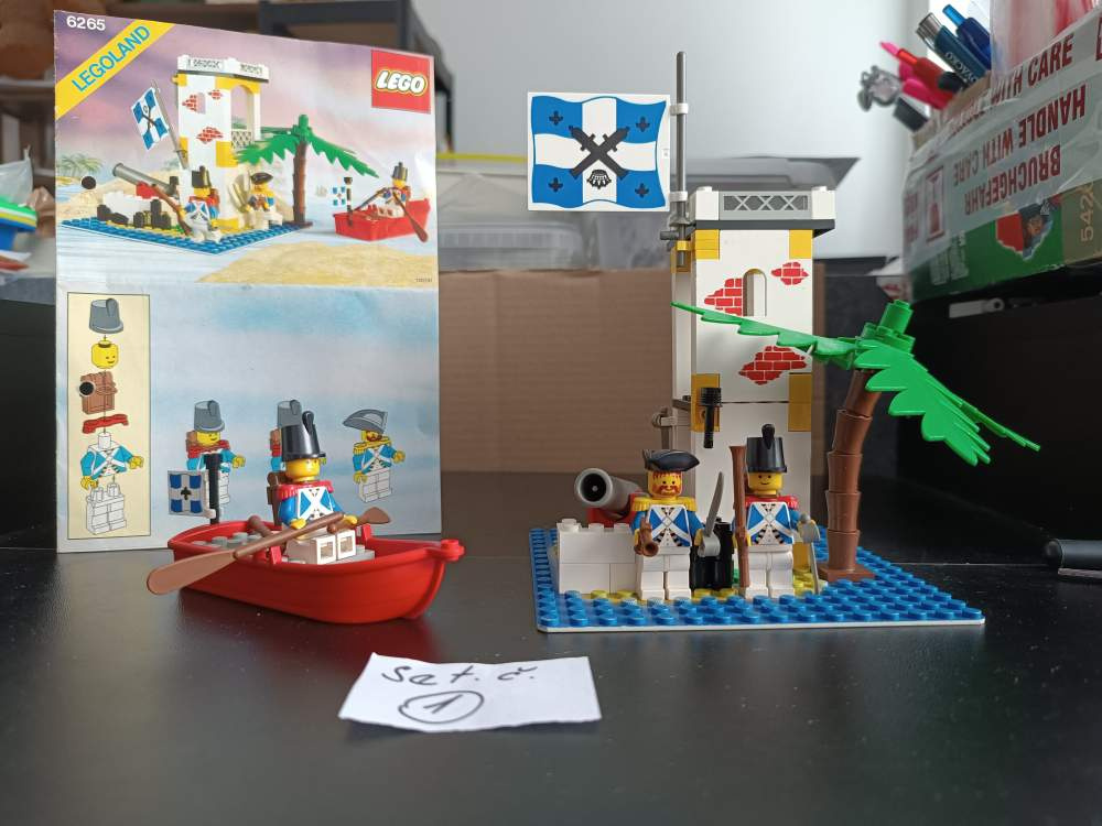LEGO Pirates 6265 Sabre Island +návod - 1