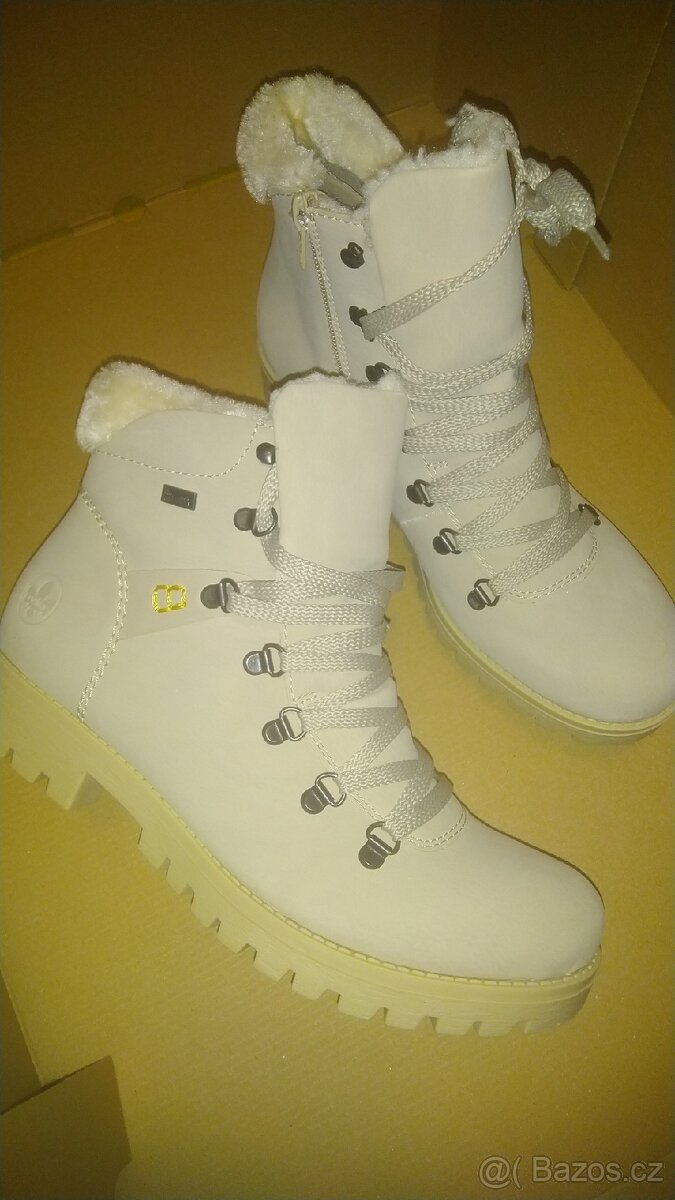 Boty Rieker 41 a 39, 40 teplé
