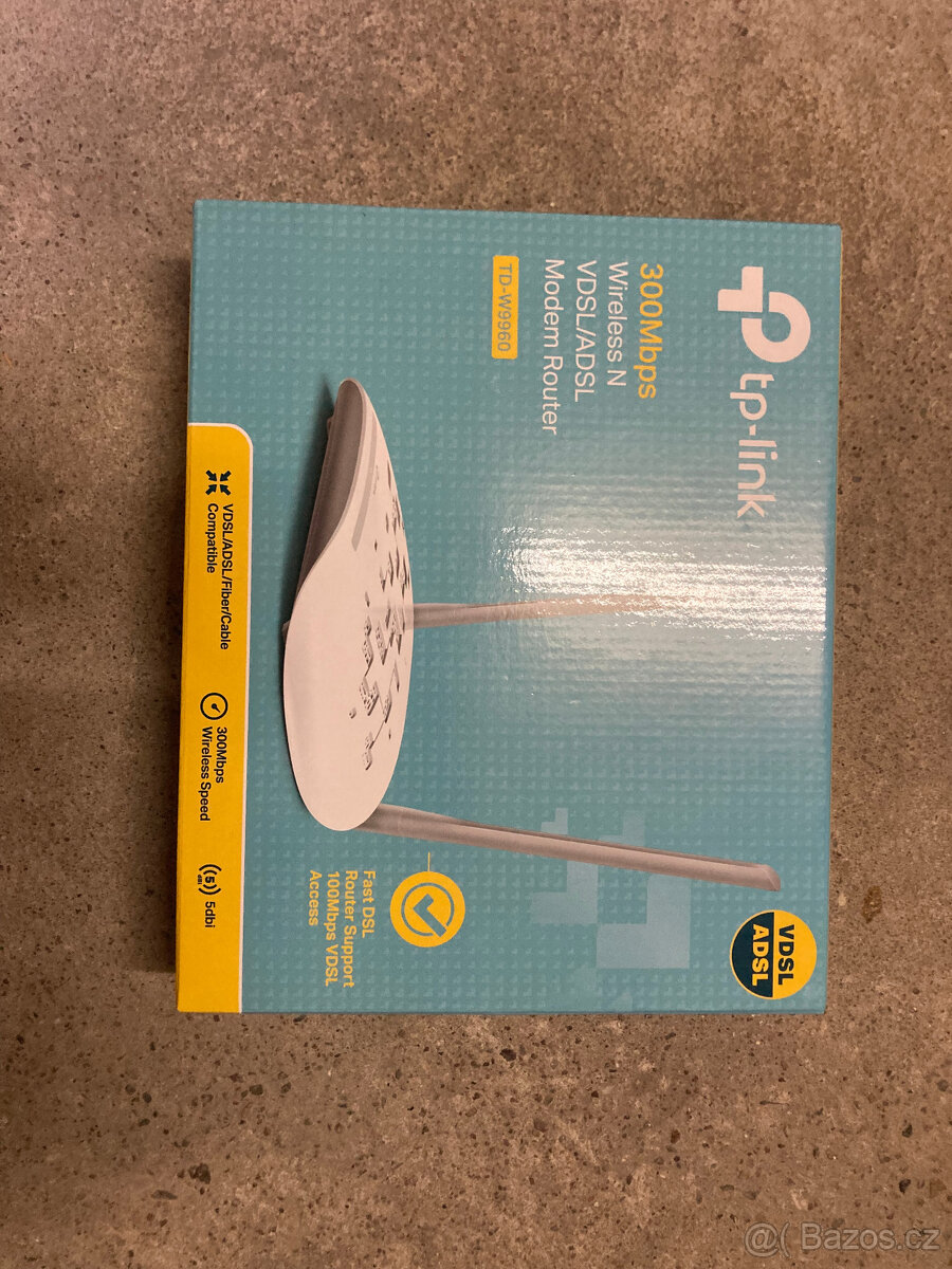 Wifi router/modem TPlink router tdw 9960