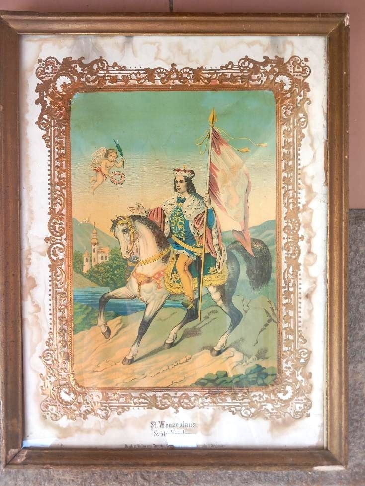 Svatý Václav, původní starý tisk