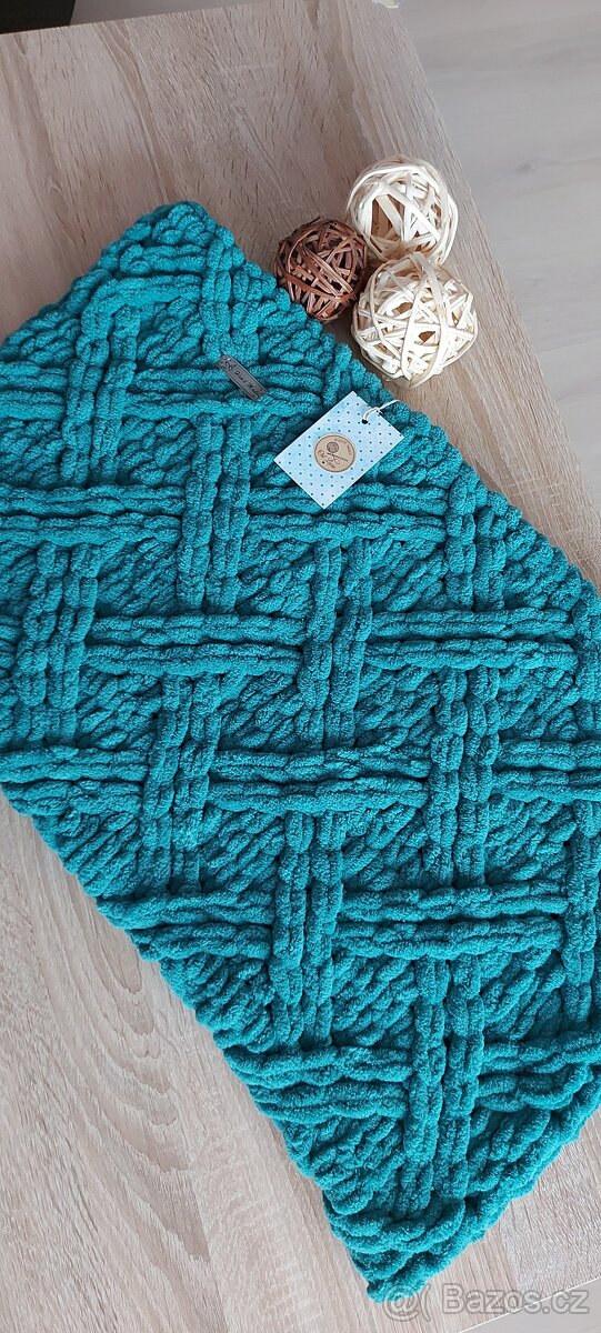 Deka Alize Puffy- Smaragdová- Skladem