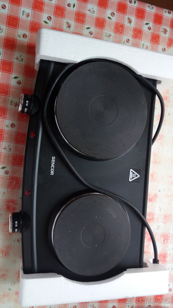 Dvouplotýnkový vařič