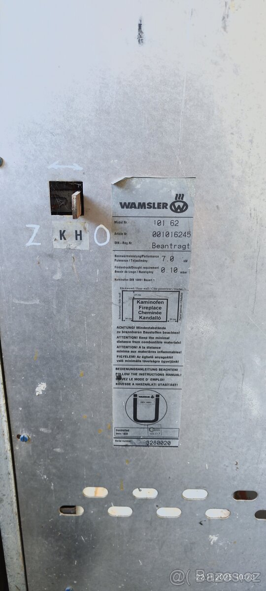 Krbová kamna wamsler