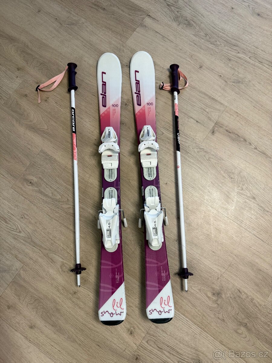 Dětské lyže Elan lil snow 100 cm