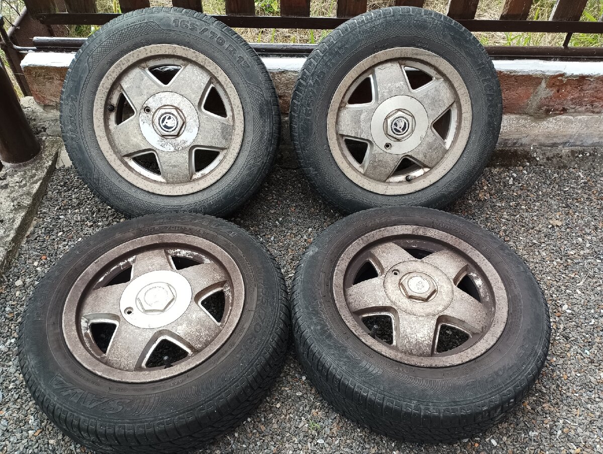 5x100 R13 pneu letní 165/70/r13