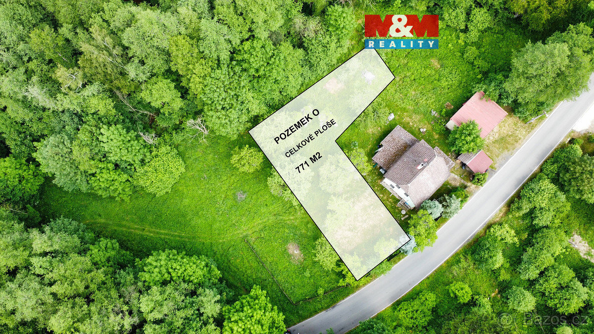 Prodej pozemku k bydlení, 771 m², Sokolov - Hrušková