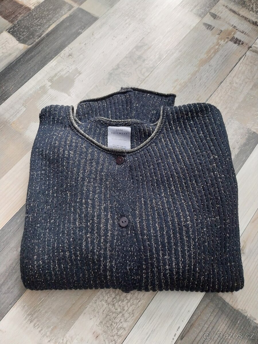 Dívčí svetr Zara 140/146 + druhý zdarma