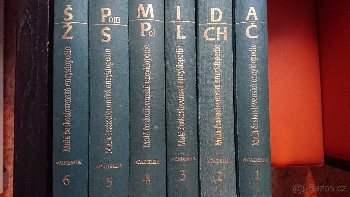 Malá československá encyklopedie(6 svazků)