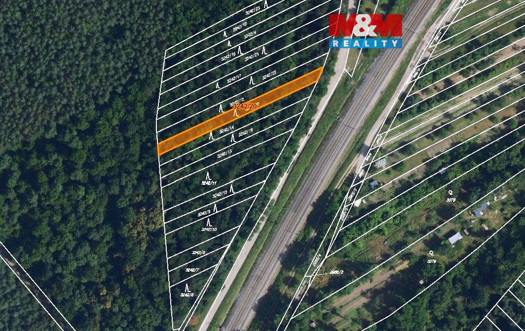 Prodej lesa, 261 m², Břeclav-Poštorná