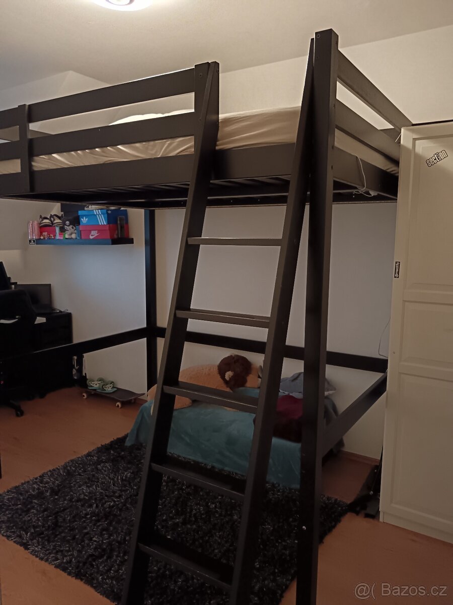 Rám vysoké postele ikea Stora