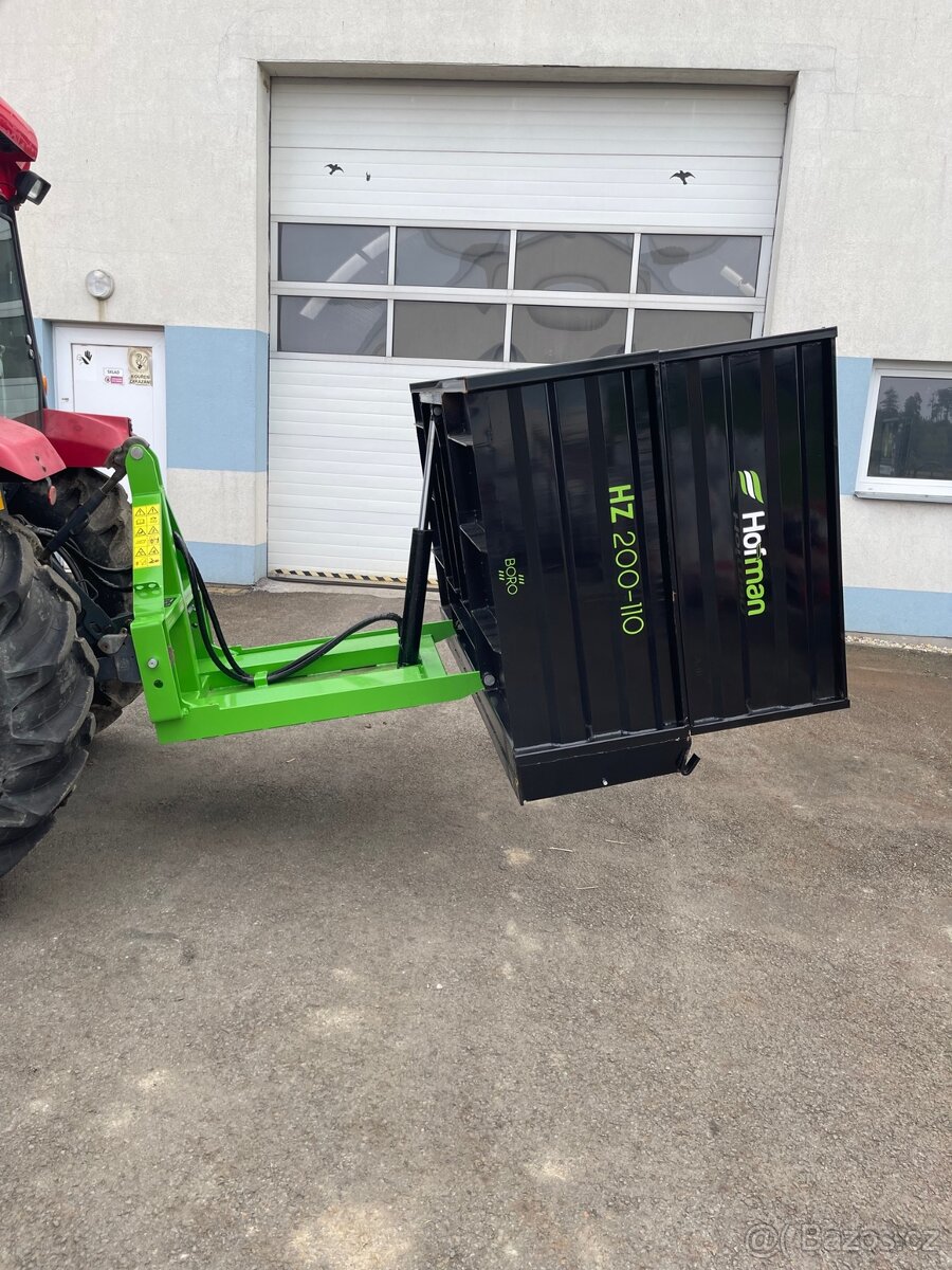 Transportní box BORO - hydraulický sklápěny