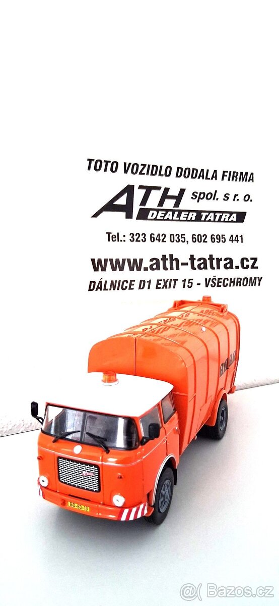 MODEL ŠKODA 706 RTK BOBR