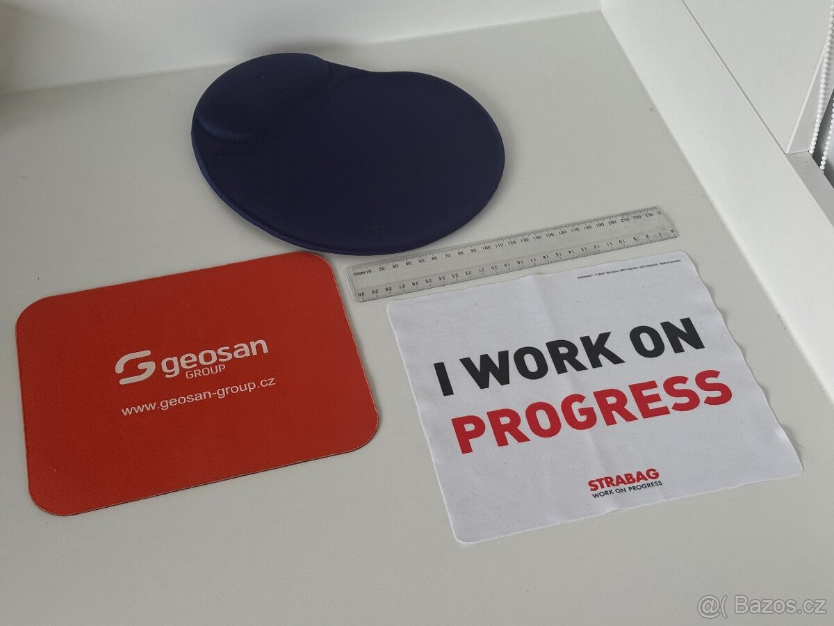 Sada 3 podložek pod myš (vč. ergonomické)