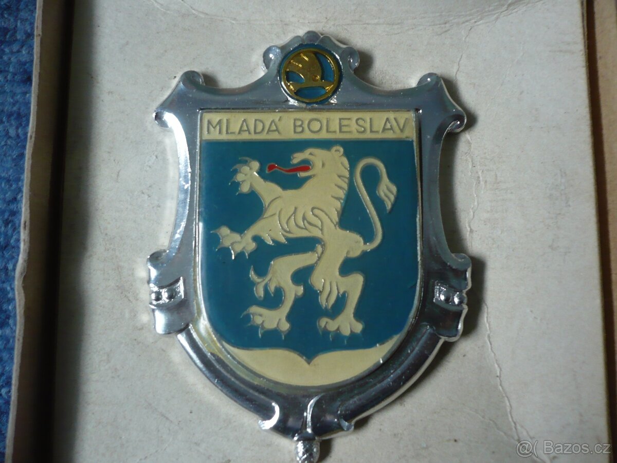 Znak města Mlada Boleslav Škoda