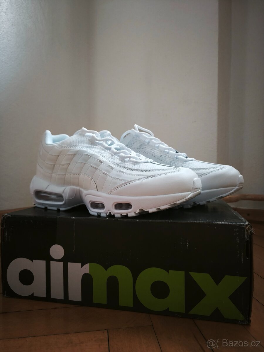 Nike - Air max 95, vel. 44, barva - bílá