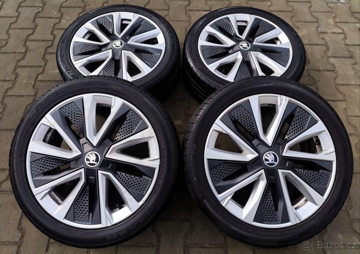 Alu kola originál Škoda Fabia IV 5x100 R17