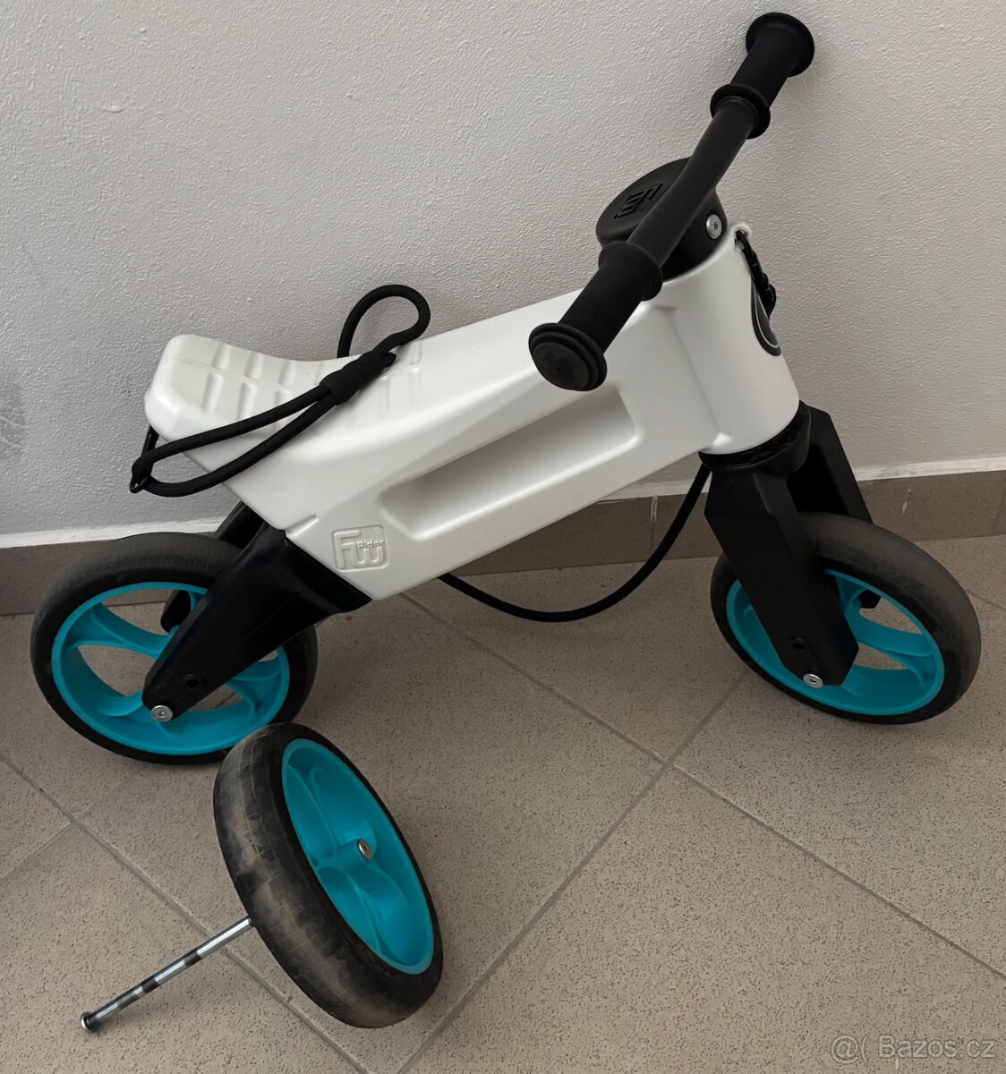 Odrážedlo FUNNY WHEELS Rider SuperSport bílé