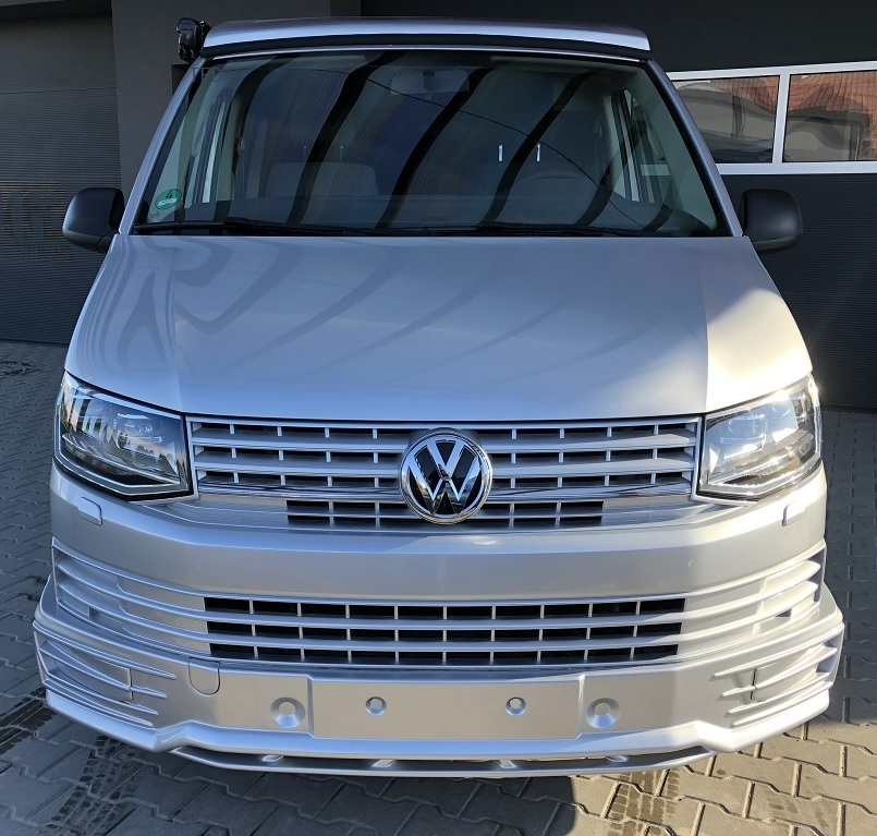 VW T6 (2015-2019) přední tuning spoiler + difuzor, lízátko