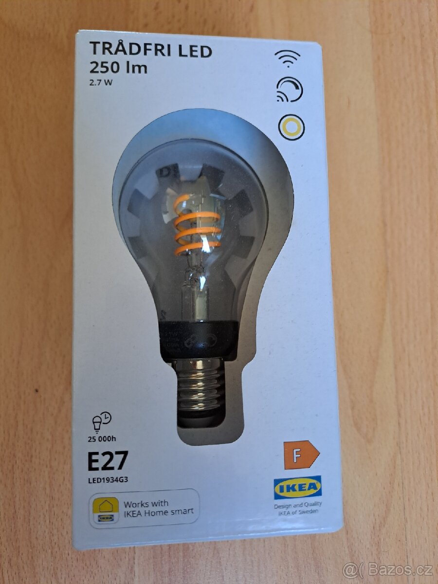 IKEA LED žárovka TRADFRI E27 (minimálně použitá)