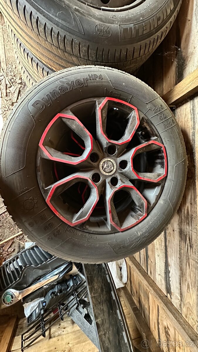 Yakuza kola 215/60 r16 letní passat, alhambra, Sharan, Golf